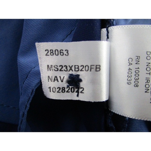 Peter Millar Pants Mens 38x30 Navy Blue Crown Crafted Performance Stretch Golf Chinos & Khakis